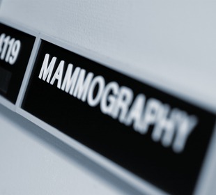 Mammography rendelő ajtó tábla